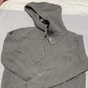 Ralph Lauren RLX Gray Hooded Sweater